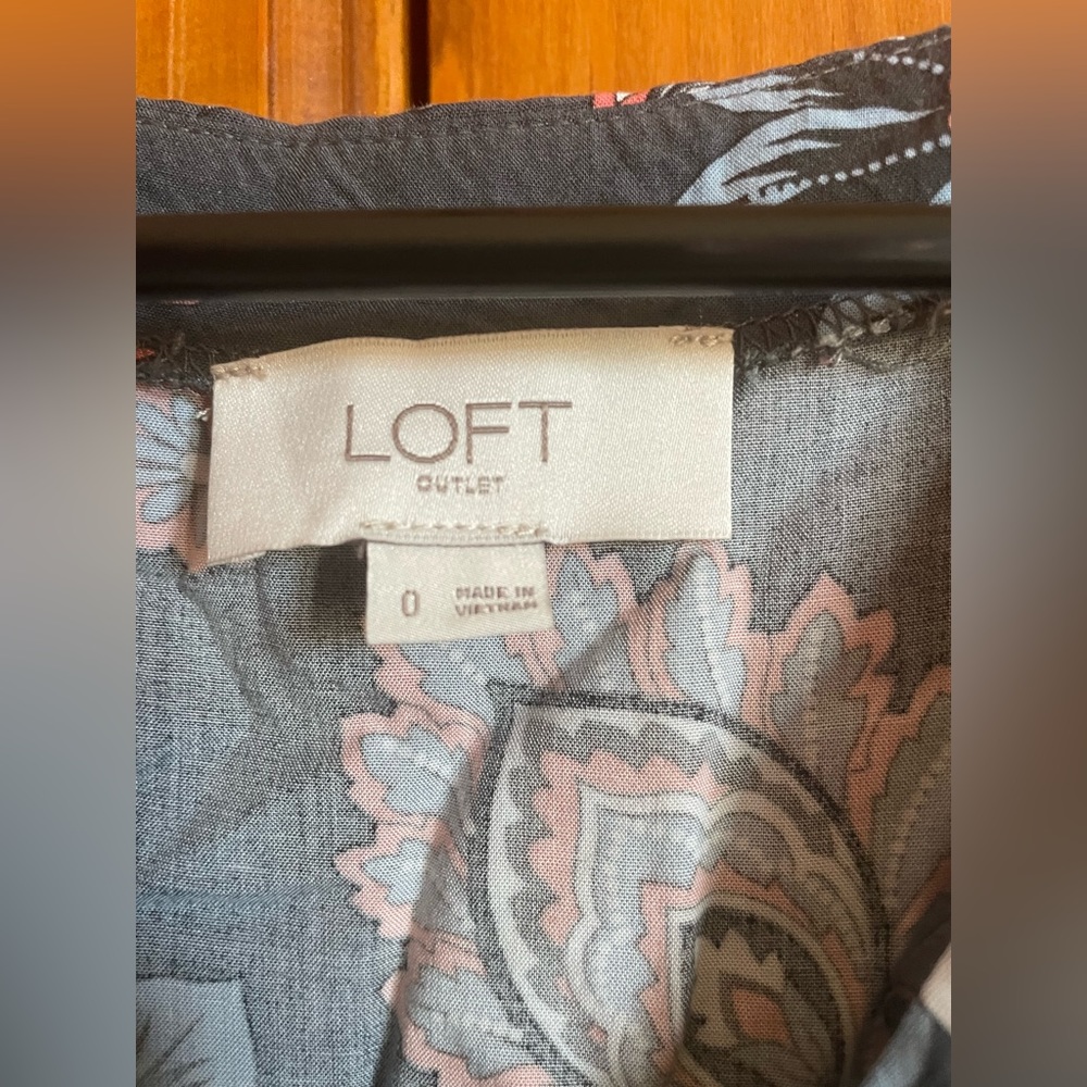 Loft Button-Up Dress - Picture 3 of 3